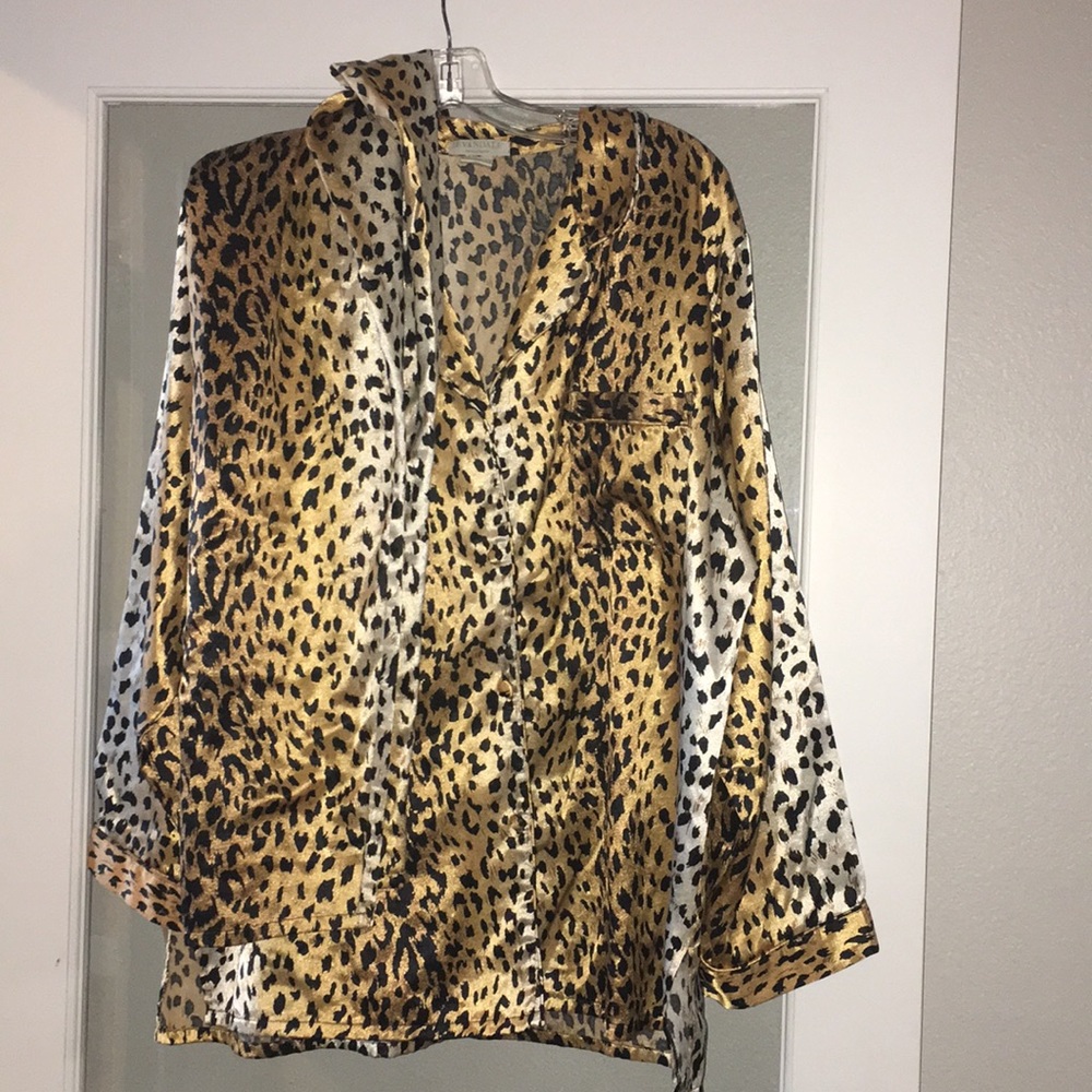 Cheetah pajama set